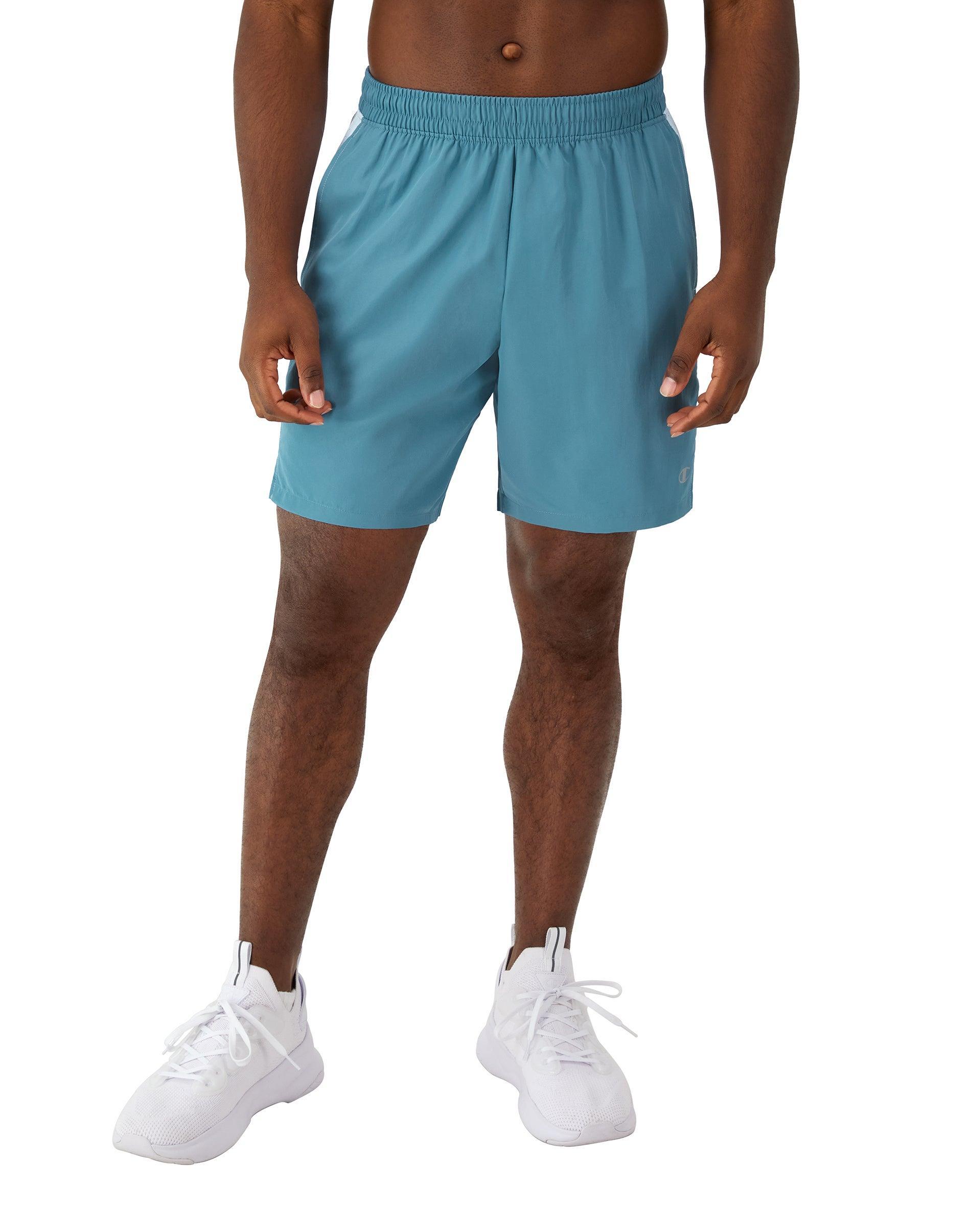 Mens Champion Woven Sports Shorts, 7 Black 2XL Product Image