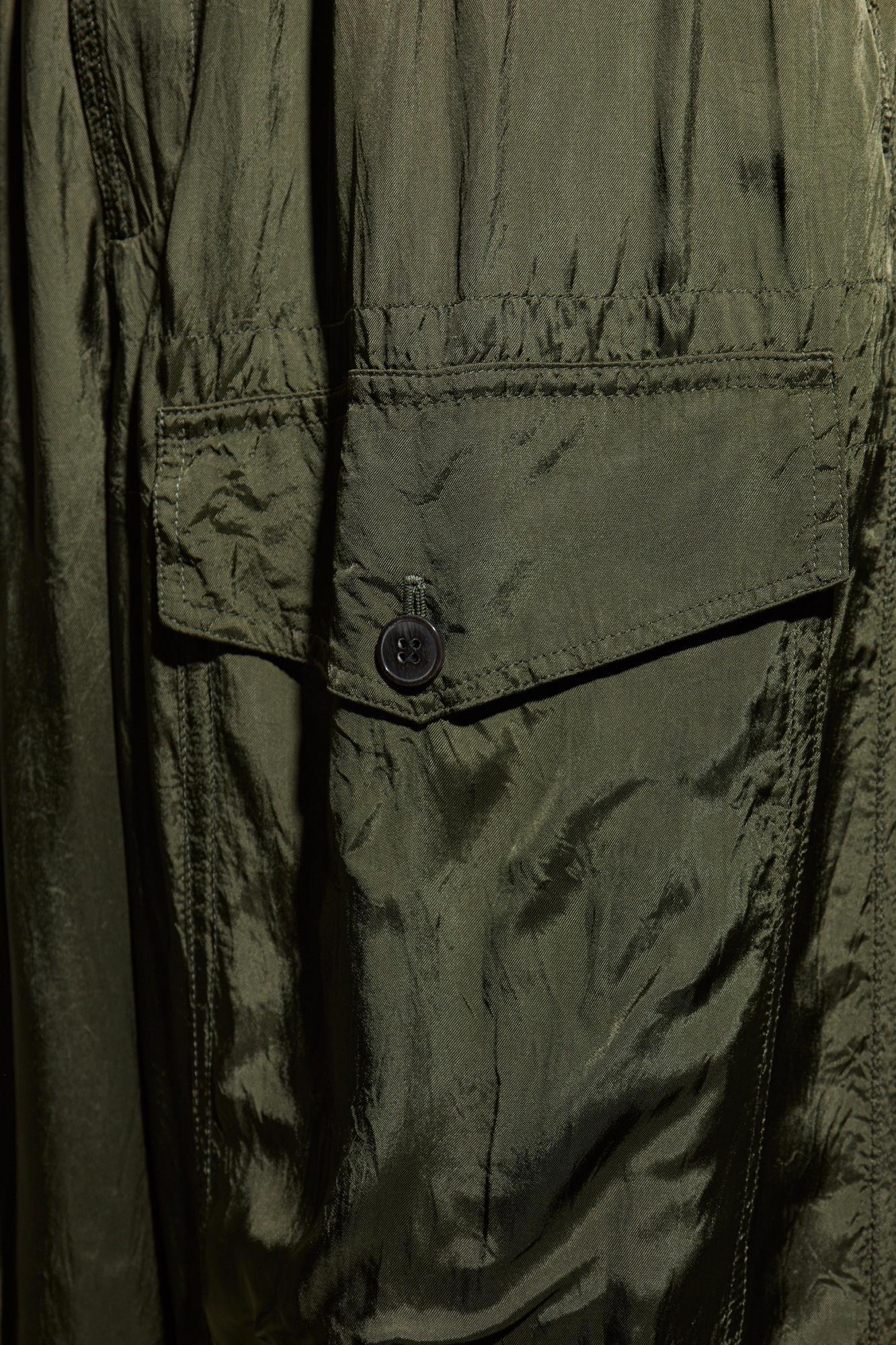 DRIES VAN NOTEN Elastic Waist Casual Pants In 606 Khaki Product Image
