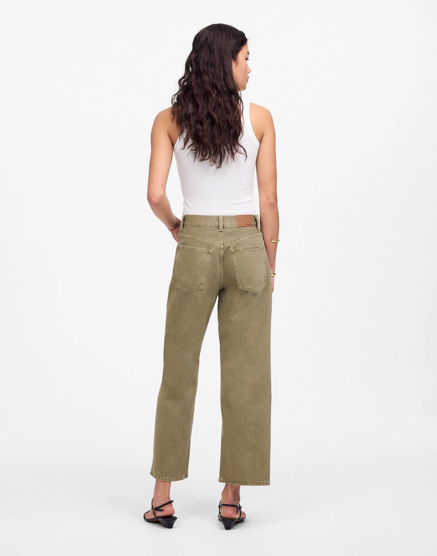 The Perfect Vintage Wide-Leg Crop Jean in Garment Dye Product Image