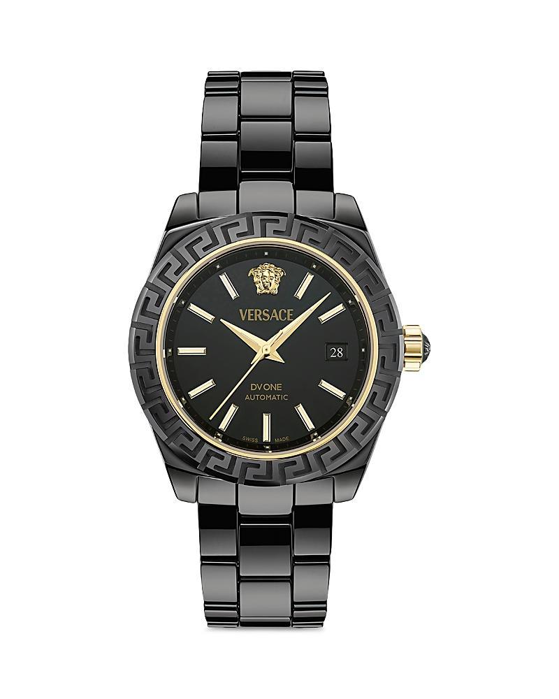 40mm DV One Automatic Watch with Bracelet Strap, White Product Image