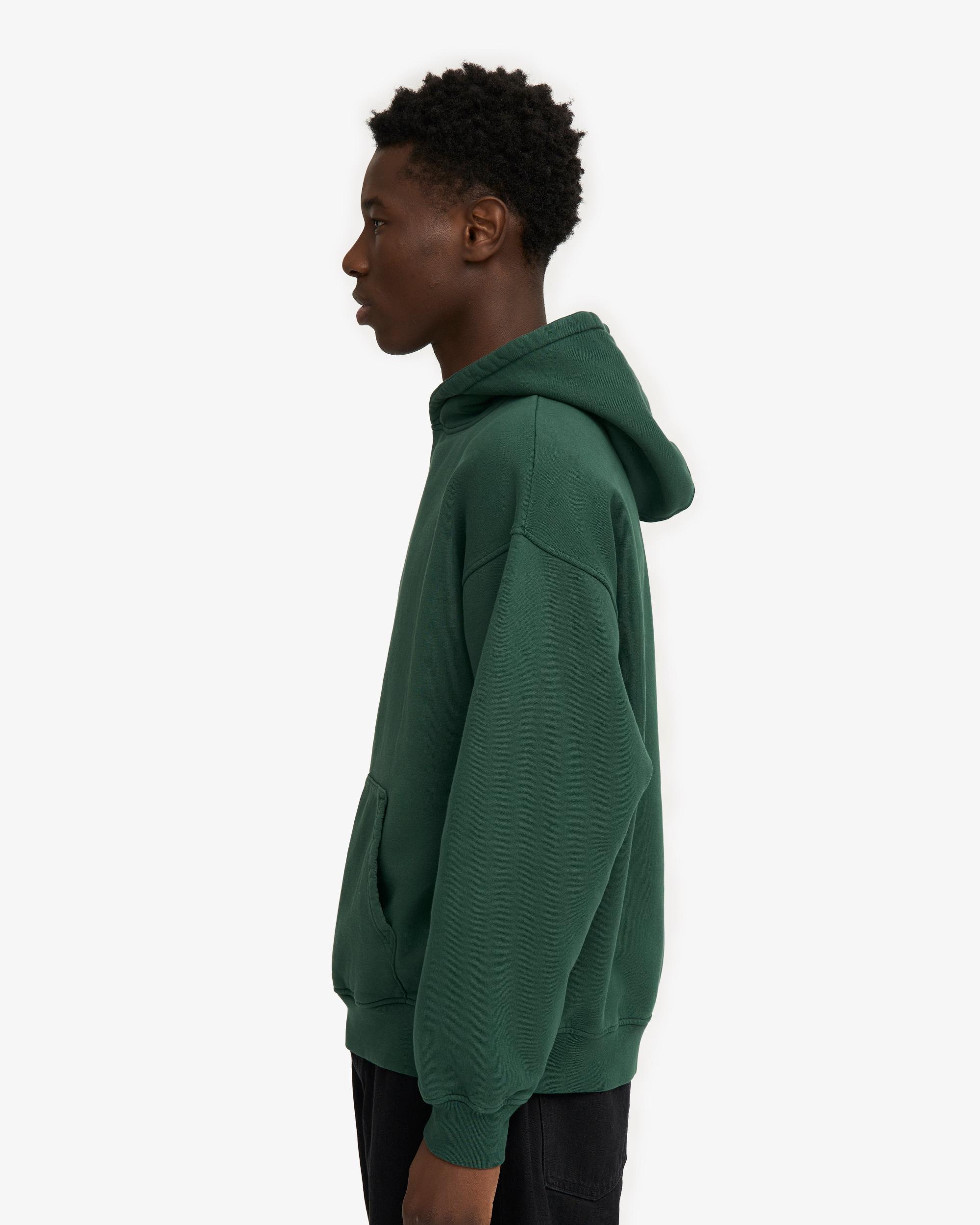Organic Oversized Hood - Emerald Green Product Image
