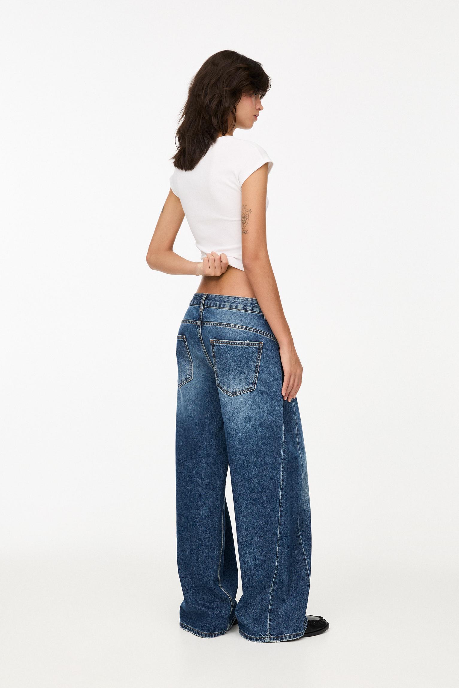 Super wide-leg jeans Product Image