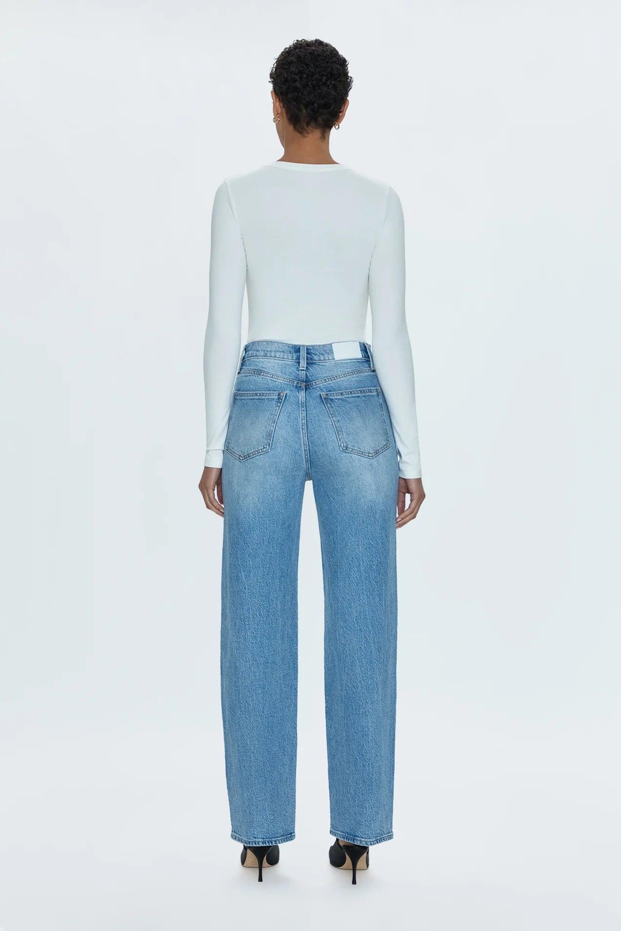 Cassie Super High Rise Straight - Fonda Product Image
