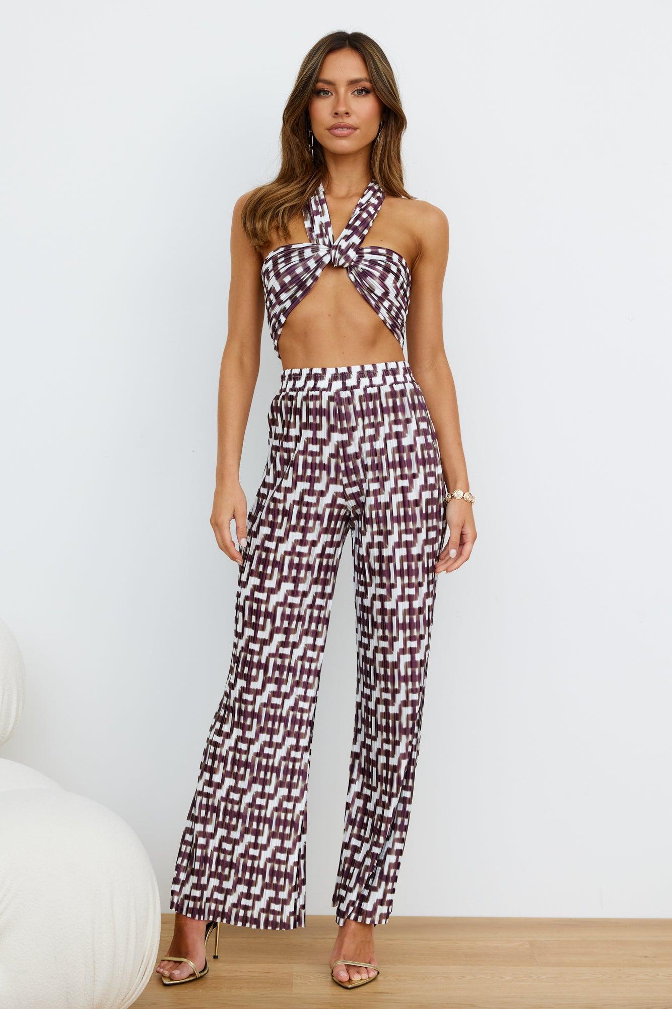 Loveline Crop Top Brown Product Image