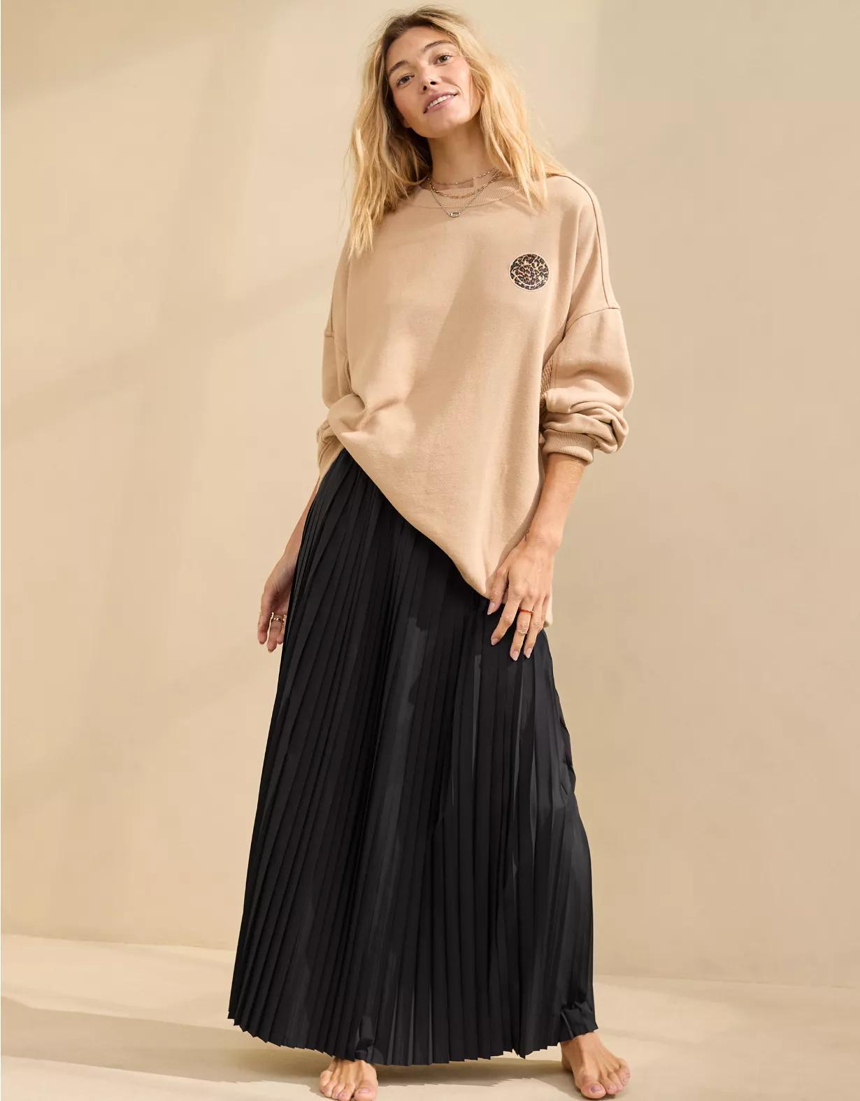 AerieBalletcore Maxi Skirt Product Image