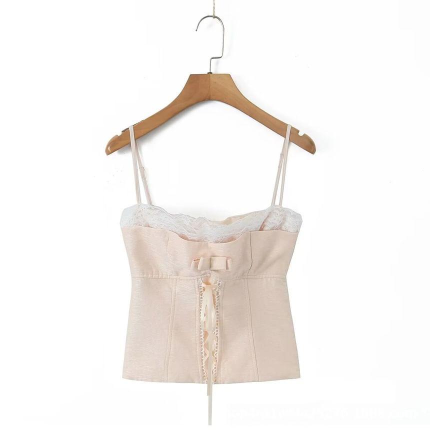 Lace Trim Camisole Top Product Image