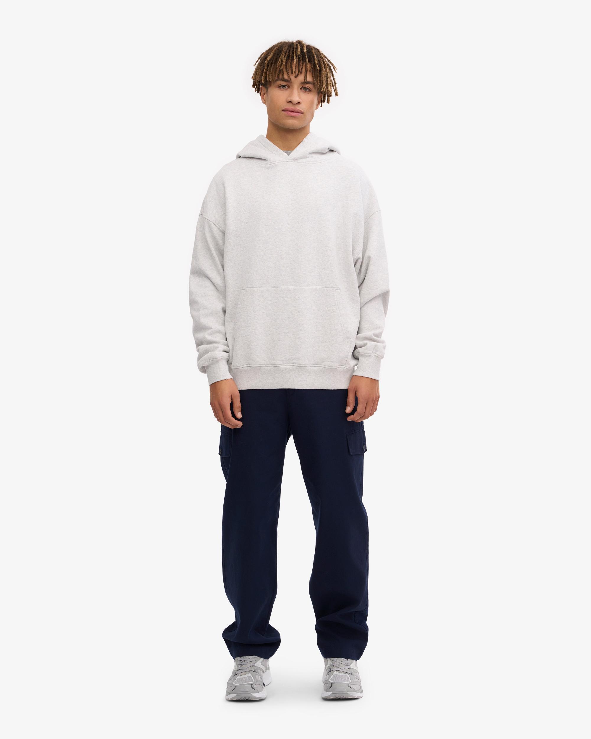 Organic Oversized Hood - Snow Melange Product Image