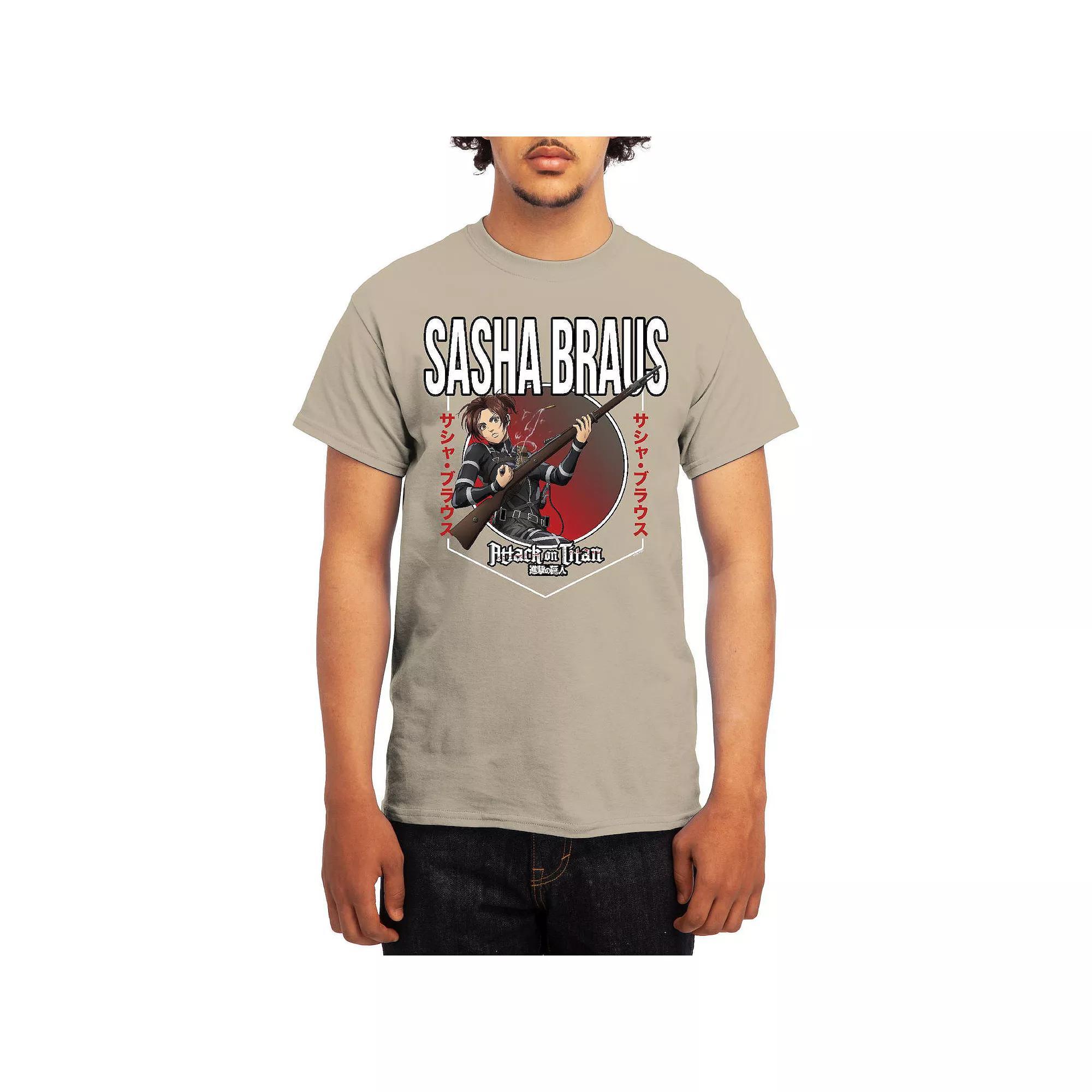 Men's Attack on Titan Sasha Braus Tee, Size: XL Product Image