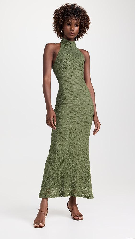 BARDOT Ola Lace Midi Dress | Shopbop Product Image
