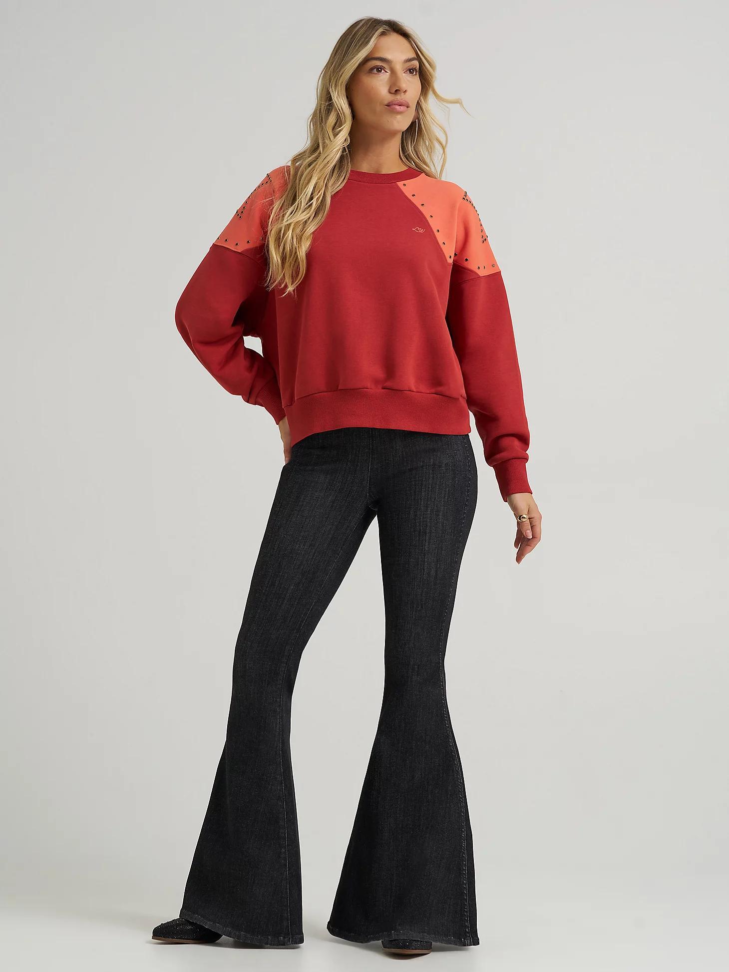 Wrangler x Lainey Wilson Pull On Bell Bottoms | Women's JEANS | Wrangler® Product Image