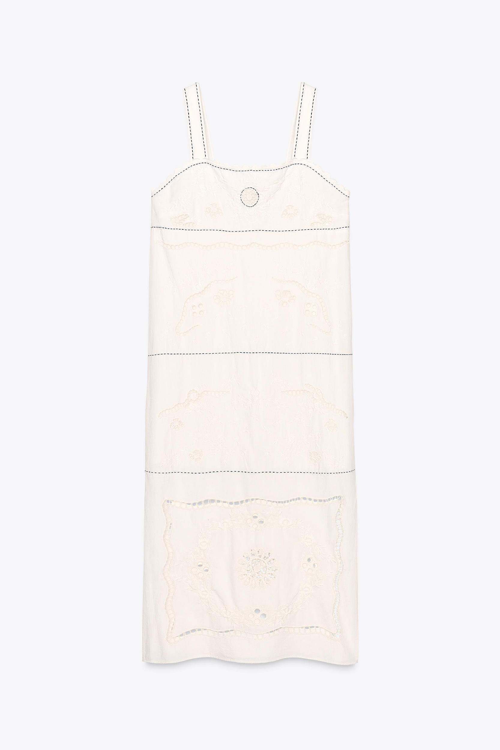 ZW COLLECTION EMBROIDERED STITCH DRESS Product Image