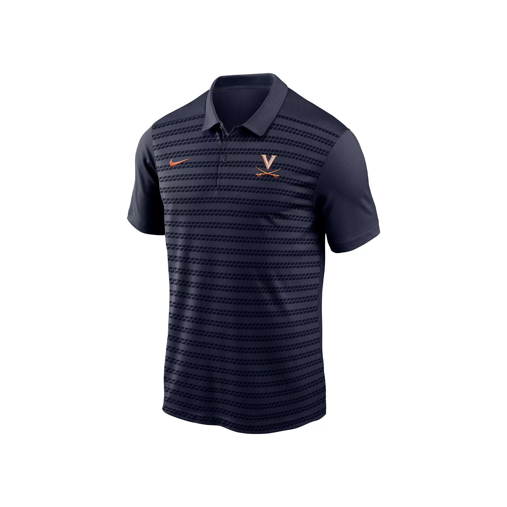Men's Nike Navy Virginia Cavaliers 2024 Early Season Coaches Sideline Polo, Size: XL, Blue Product Image