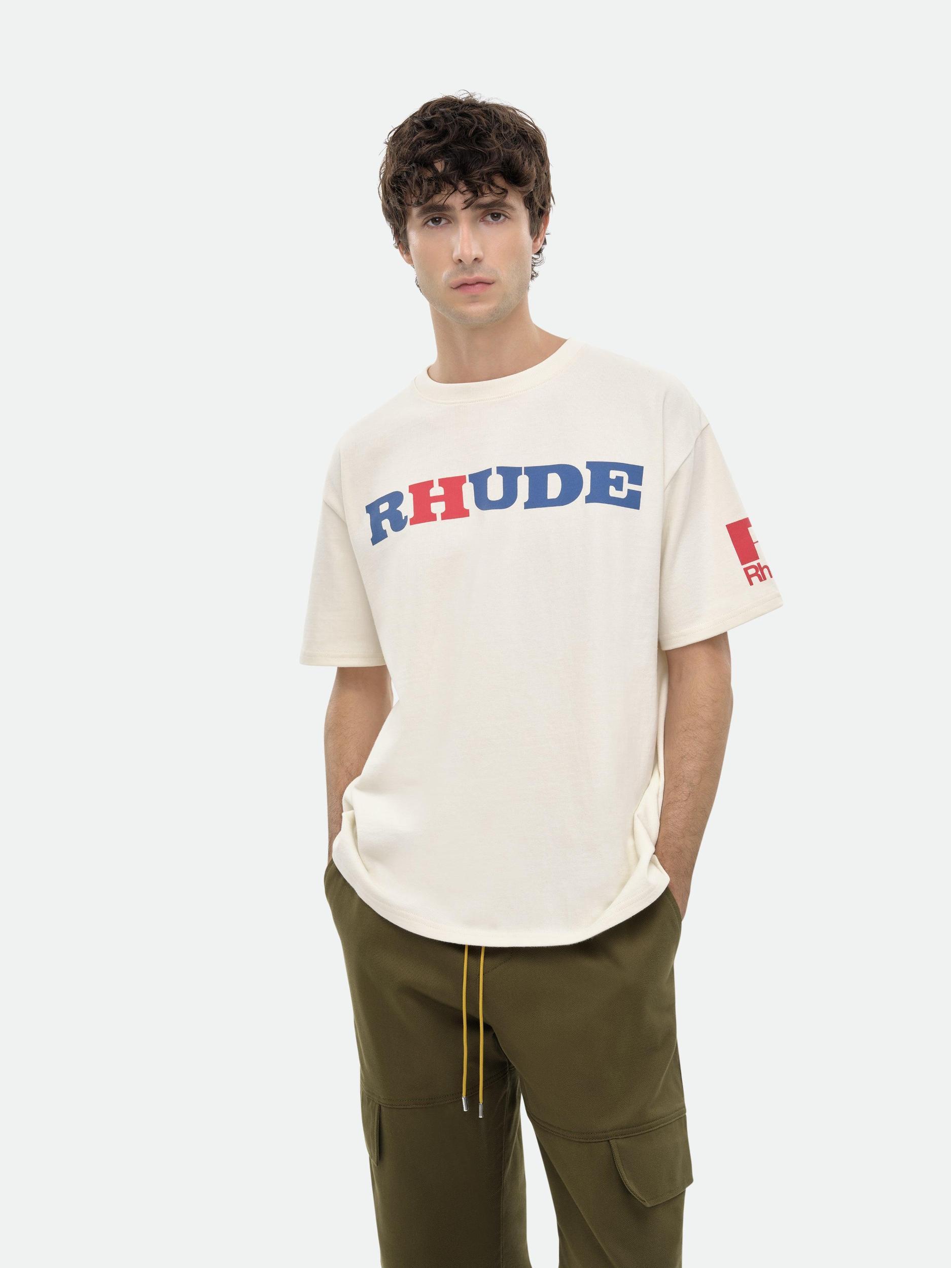 RHUDE RACING TEE Male Product Image