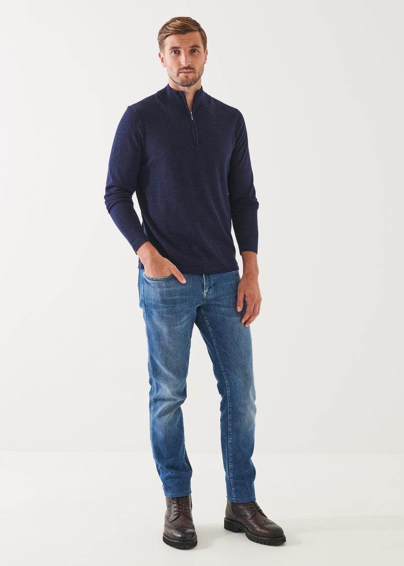 Patrick Assaraf 1/4 Zip Sweater Product Image