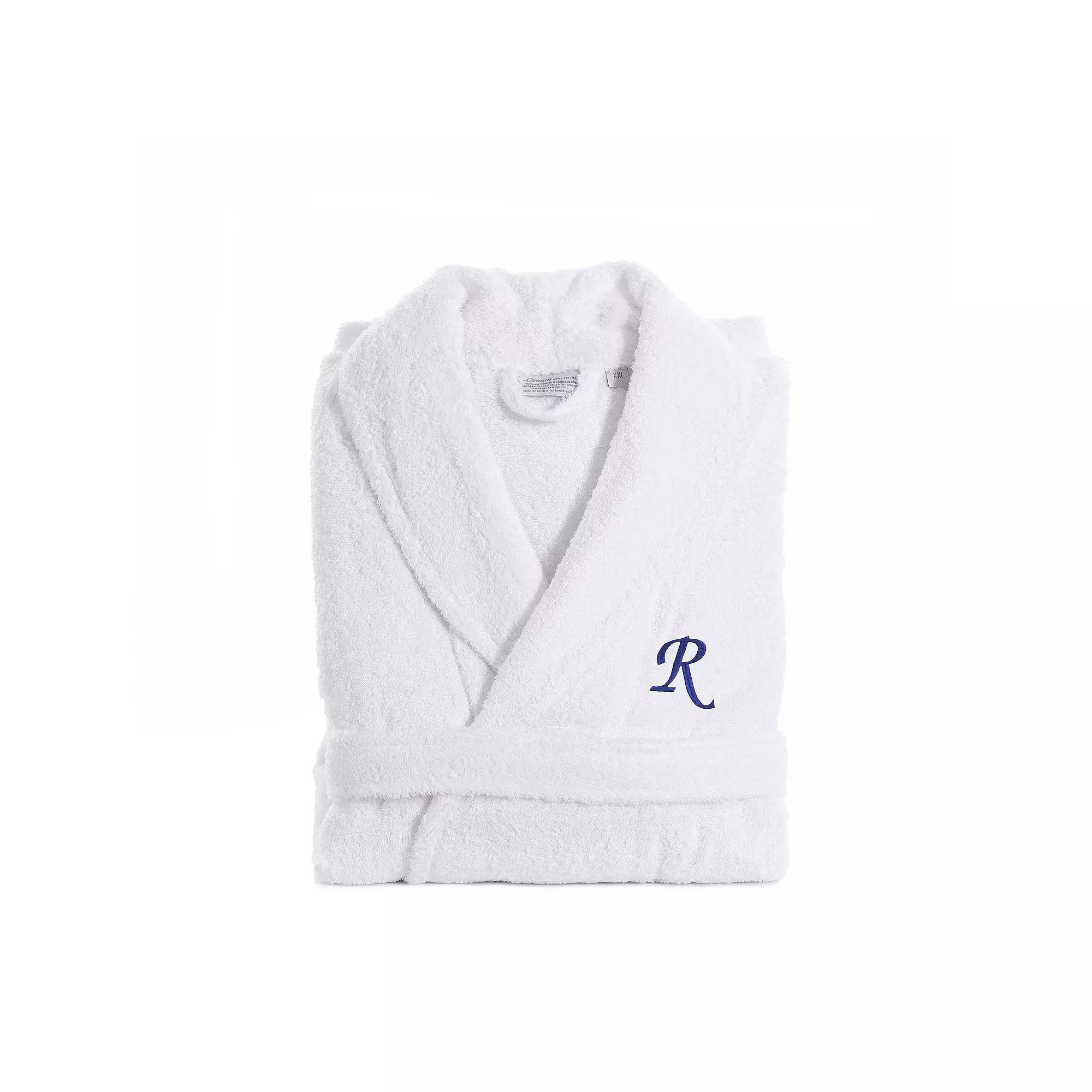 Linum Home Textiles Turkish Cotton Personalized Unisex Embroidered Terry Bathrobe, Women's, Size: Small/Medium Product Image