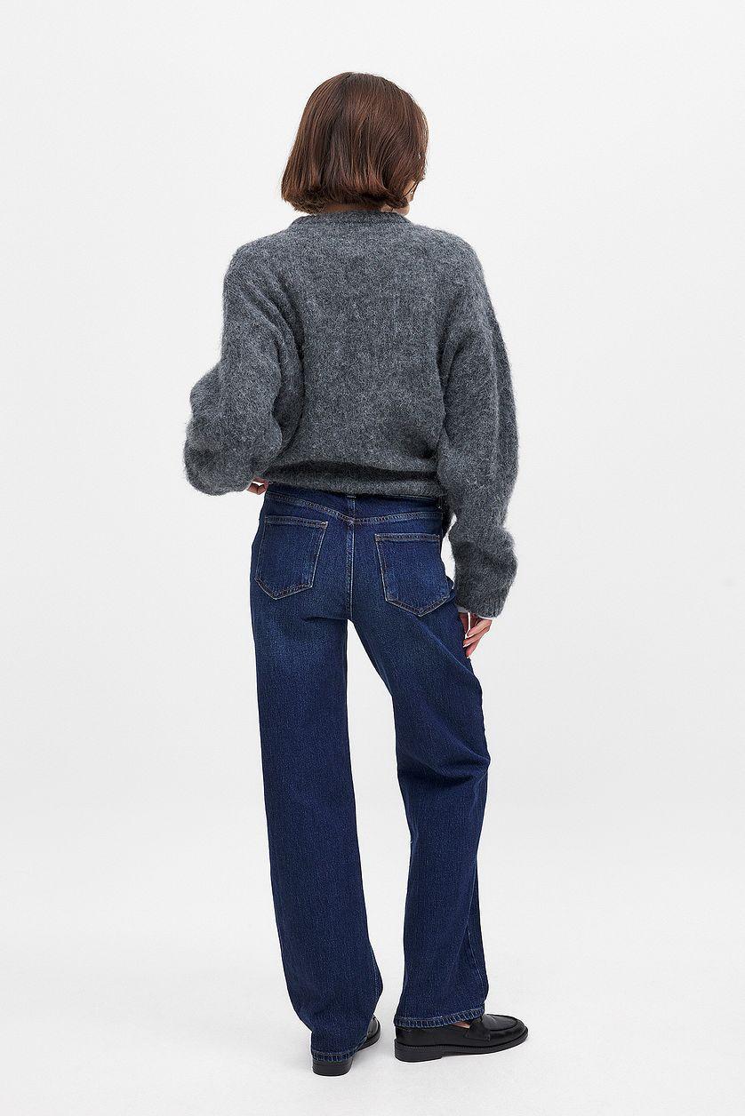 Straight High Waist Jeans Product Image
