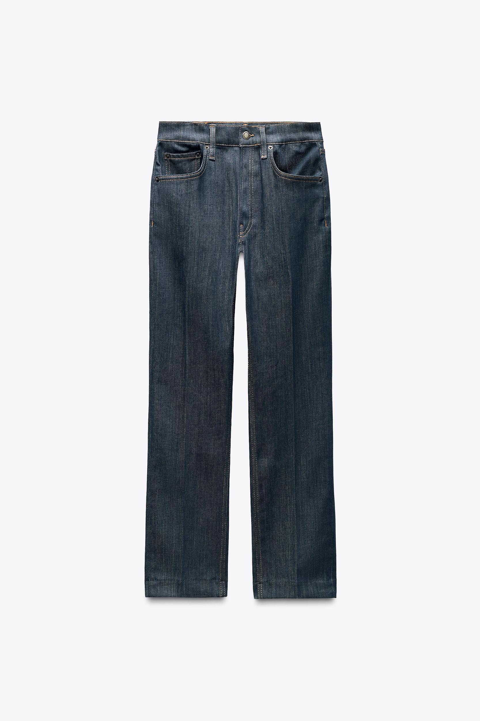 ZW COLLECTION HIGH RISE BOOTCUT CROPPED JEANS Product Image