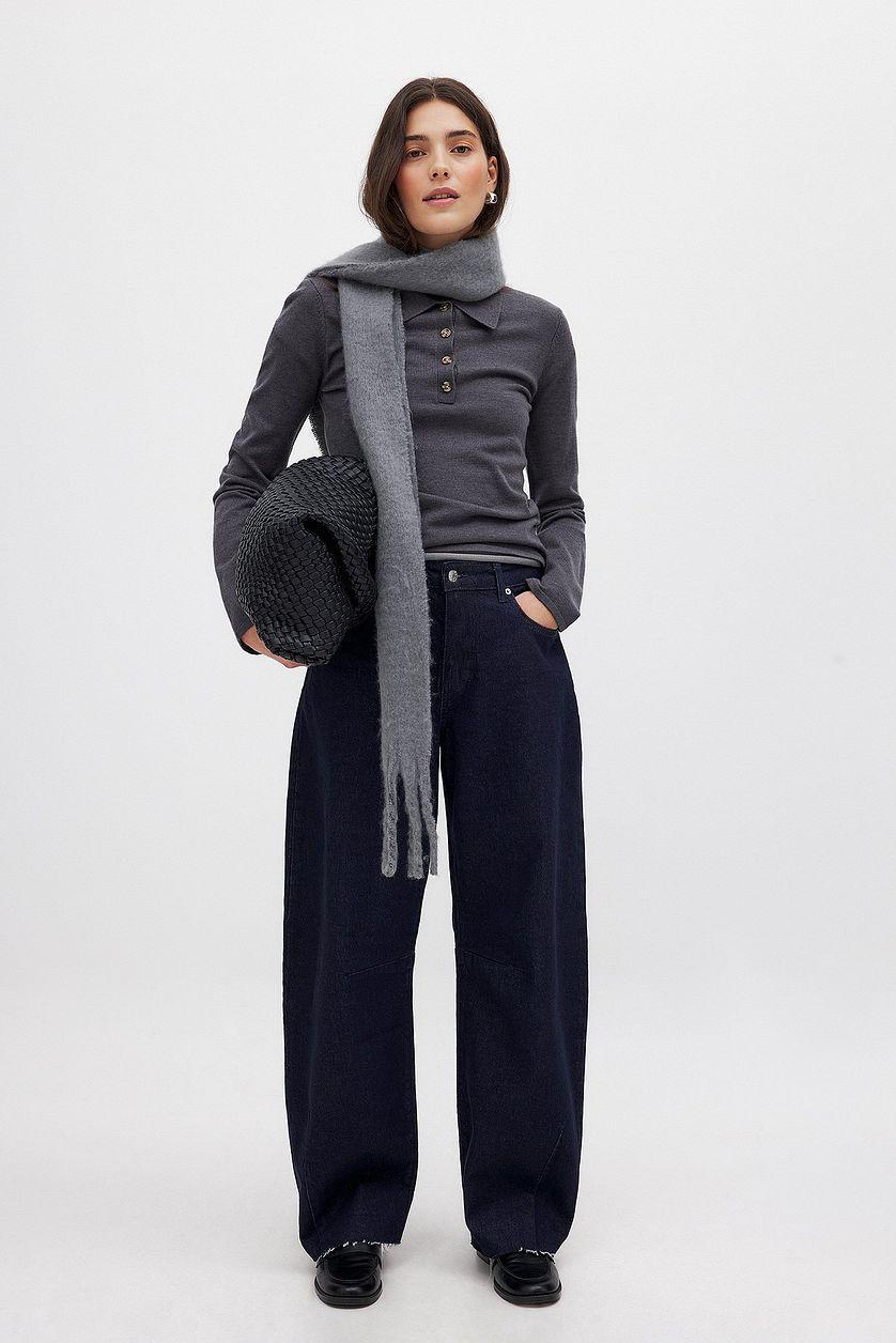 Barrel Leg Denim Product Image
