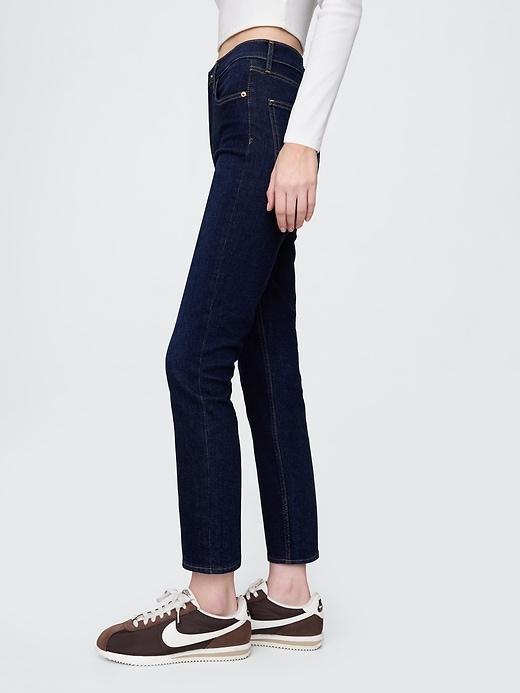 High Rise Vintage Slim Jeans Product Image