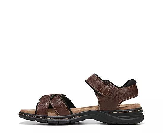 Dr. Scholl's Gus Men's River Sandals, Size: 9 Medium, Briar Brown Product Image
