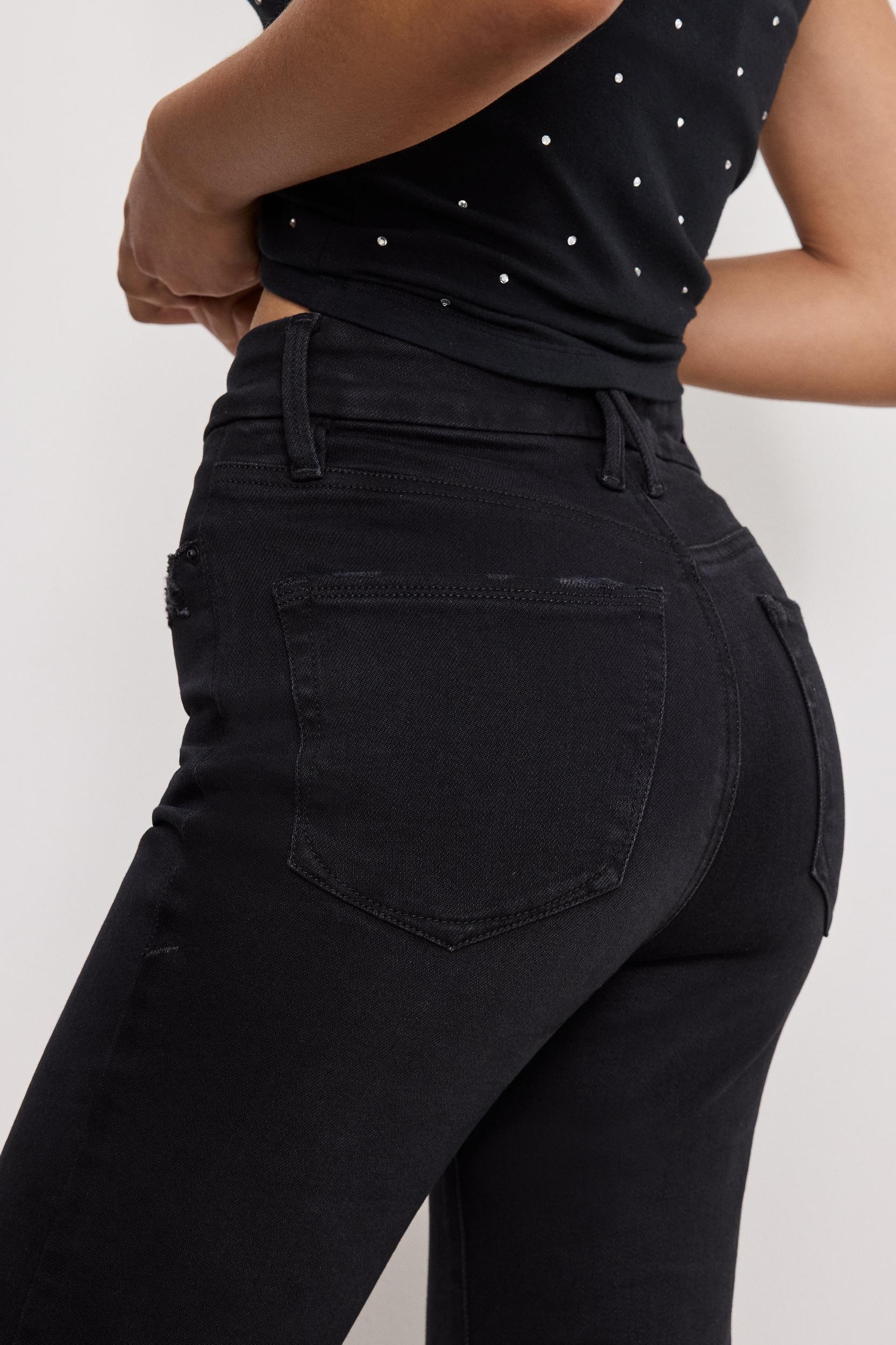 SOFT-TECH GOOD CLASSIC SLIM STRAIGHT JEANS | BLACK361 Product Image