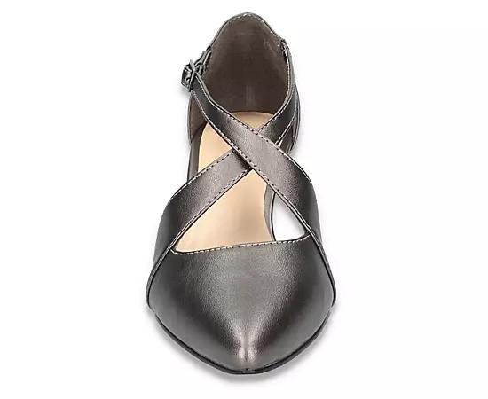 Easy Street Elegance Women's Slingback Pumps, Size: 10, Silver Product Image