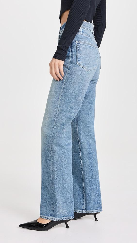 PAIGE Sawyer Wide Leg 32" Jeans | Shopbop Product Image