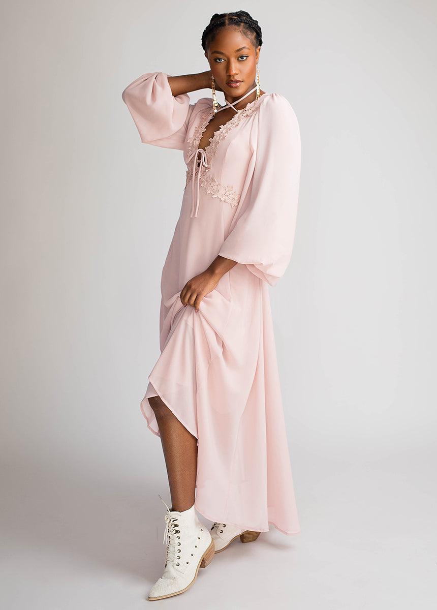 Niobe Dress in Blush Female Product Image