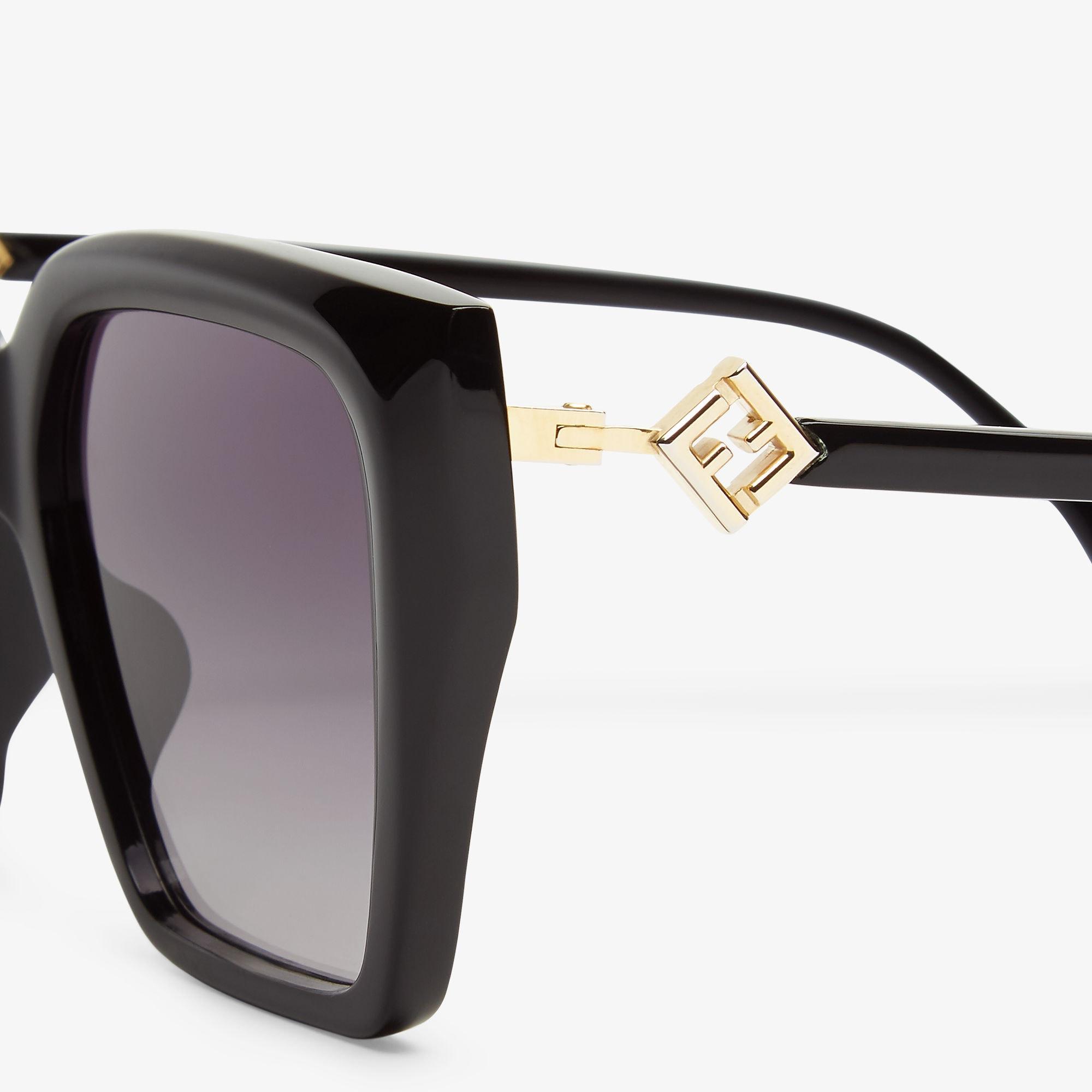 FF DiamondsBlack acetate sunglasses Product Image