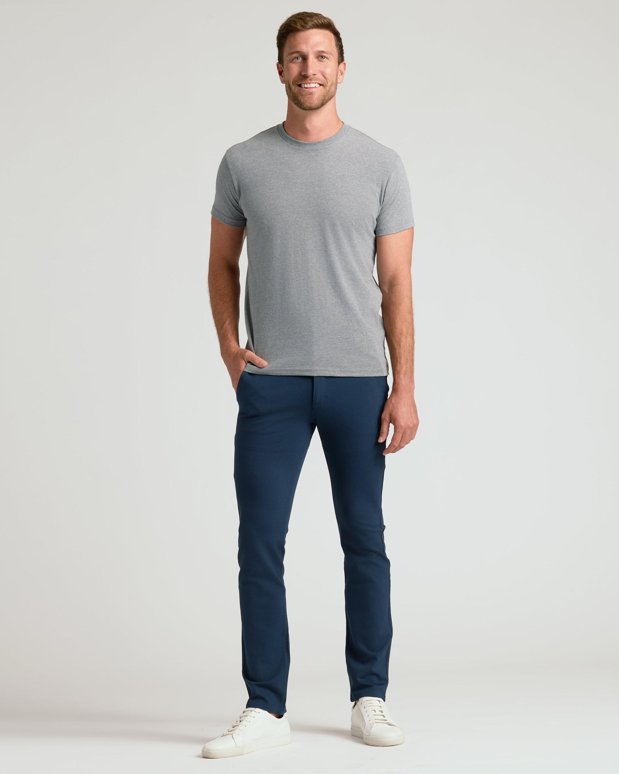 Neutral Slim Comfort Knit Chino Pant 3-Pack Product Image