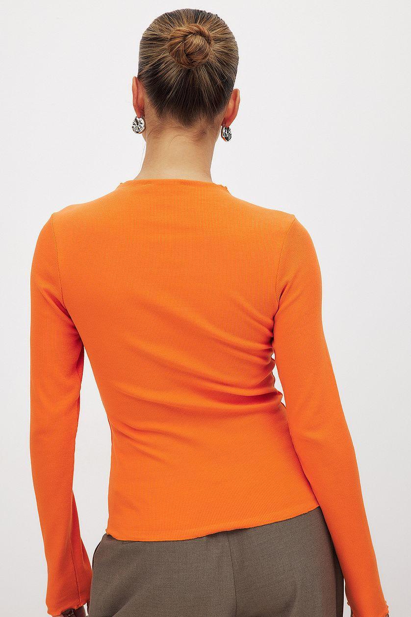 Babylock Ribbed Long Sleeve Top Product Image