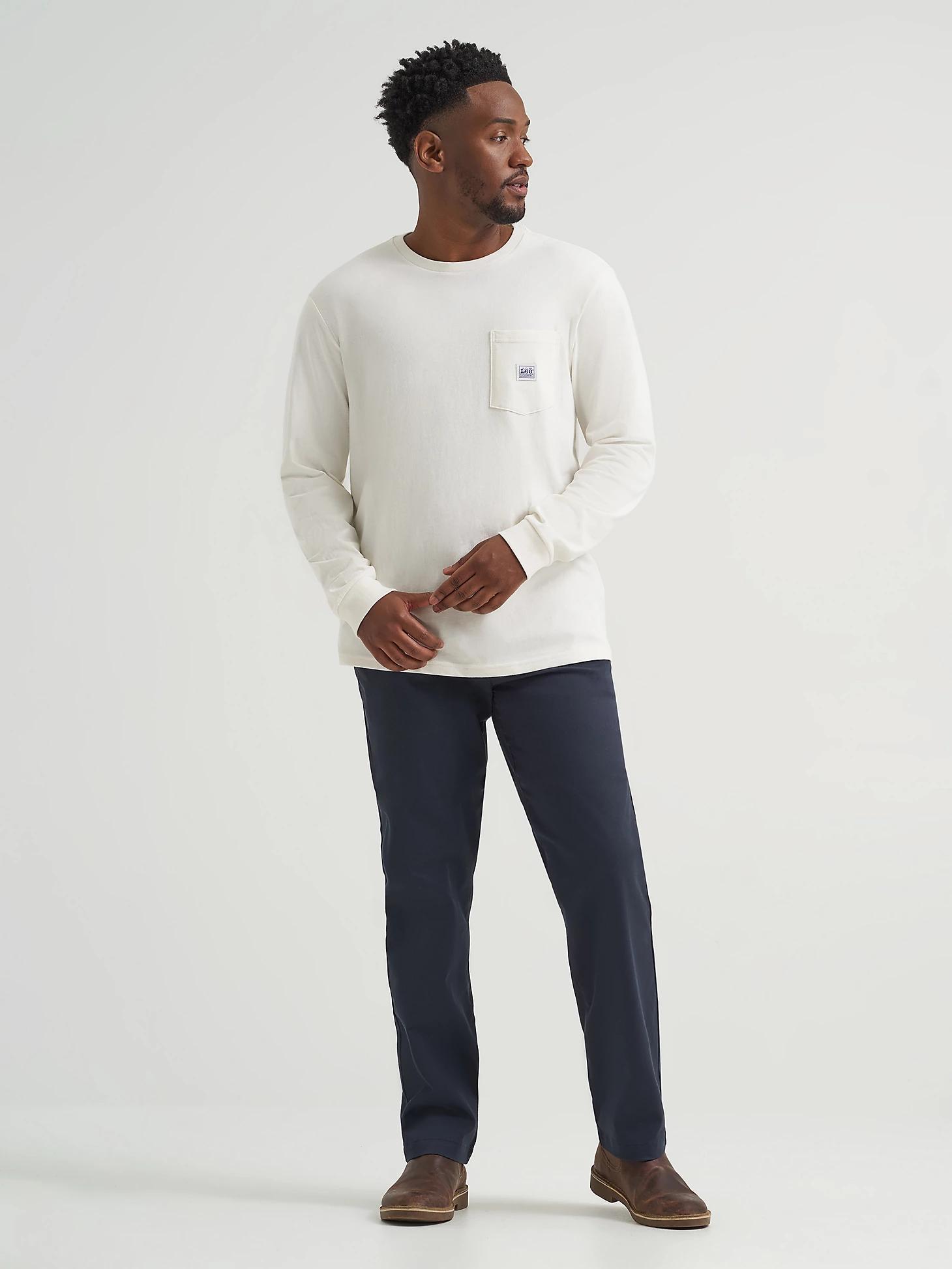Men's Long Sleeve Workwear Pocket Tee | Men's Tops & Tees | Lee® Product Image