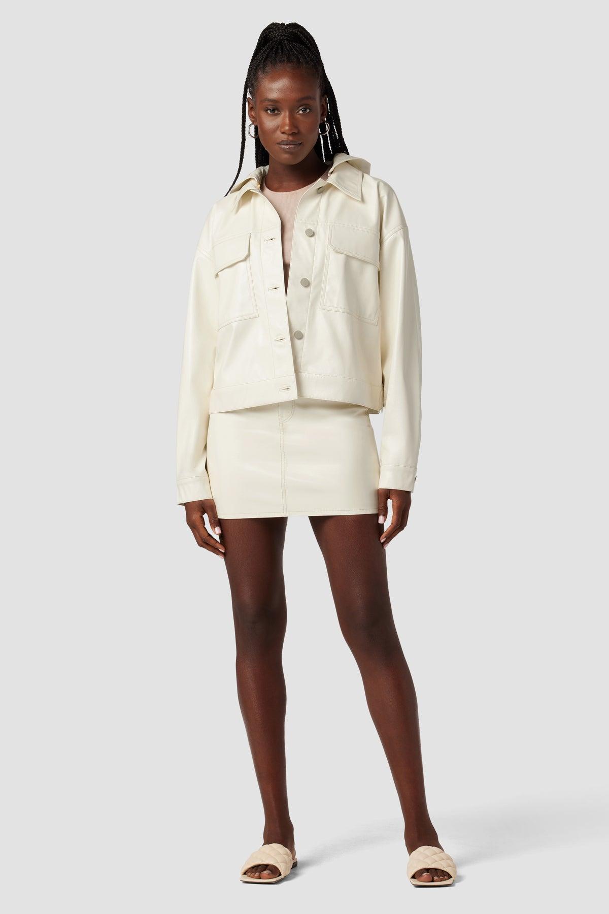 Hoodie Swing Trucker Jacket Female Product Image
