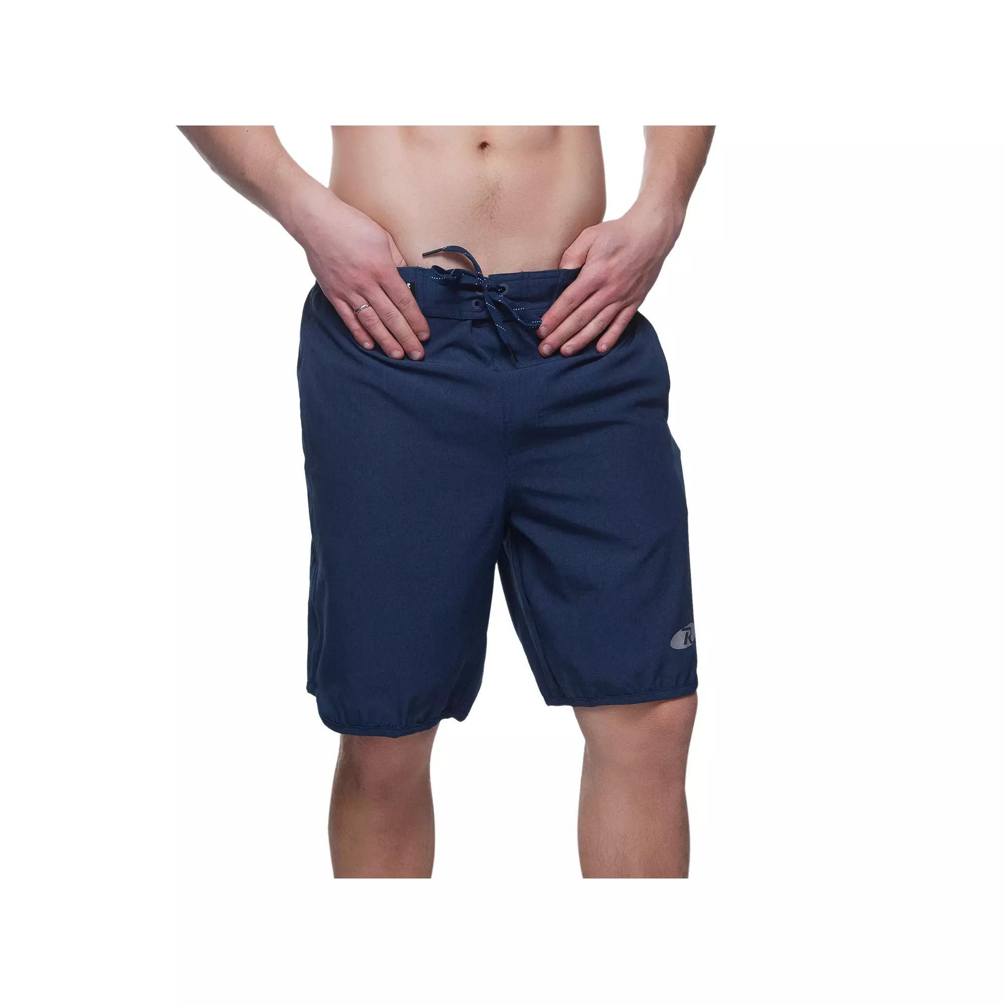 Men's Rokka&Rolla 9" Stretch Swim Trunks, Size: XL, Blue Product Image