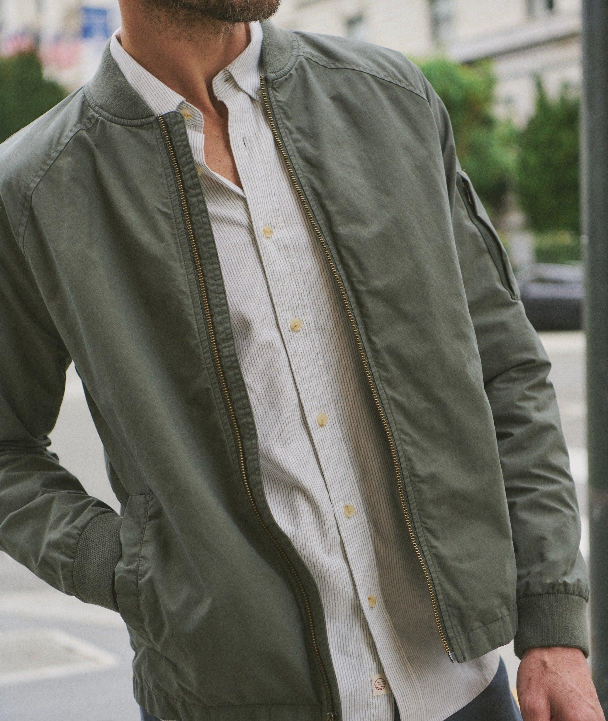 Glenn Wax Canvas Bomber Product Image