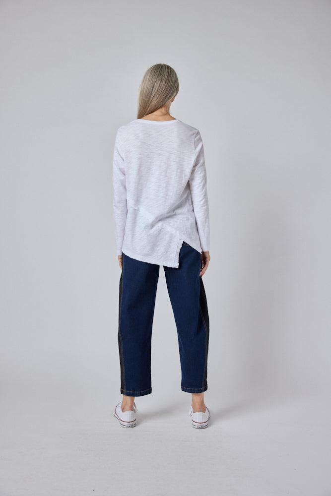Inner Glow Asymmetric Long Sleeve Top Product Image