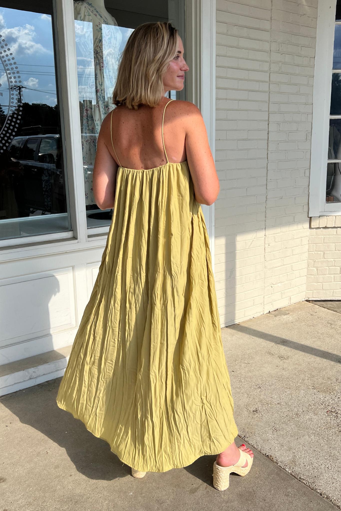 Golden Hour Sleeveless Maxi Dress Product Image