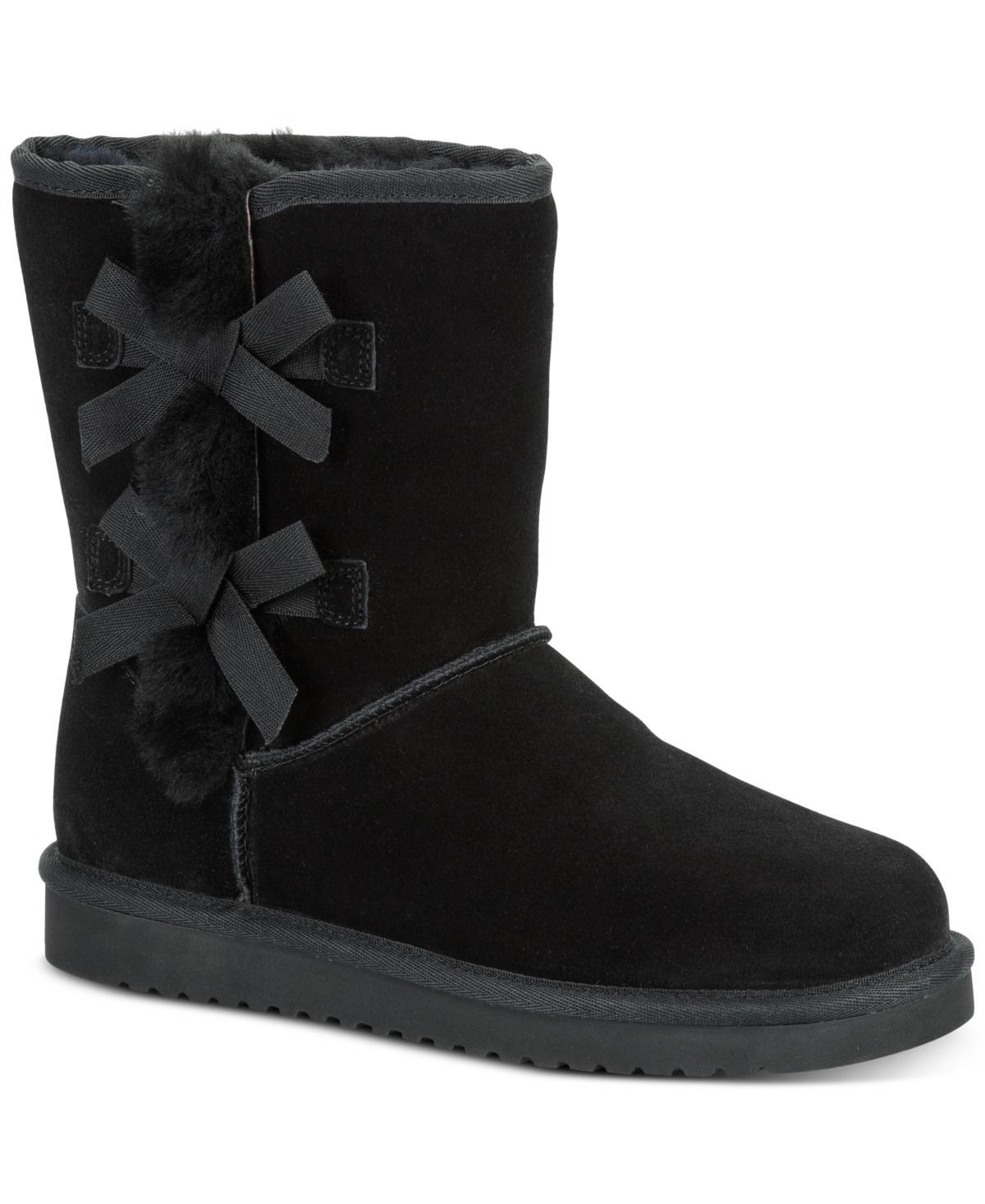 Koolaburra by UGG Victoria Short Black/Black) Women's Boots Product Image
