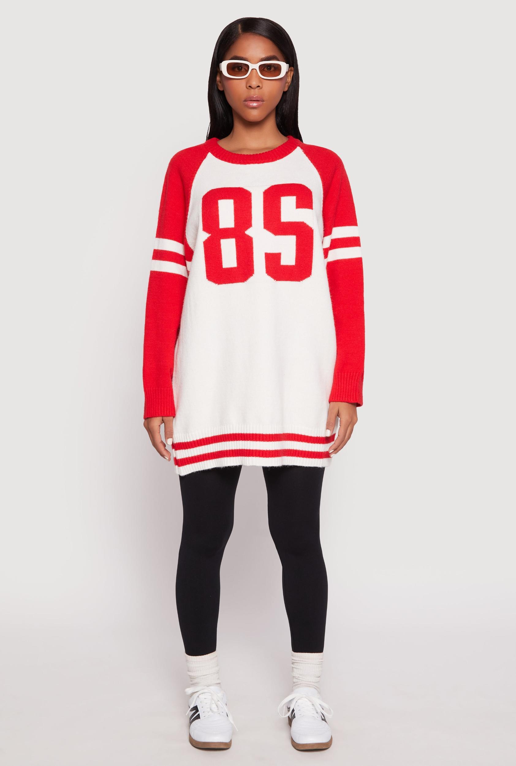 Womens Daisy 85 Raglan Sleeve Tunic Sweater Product Image