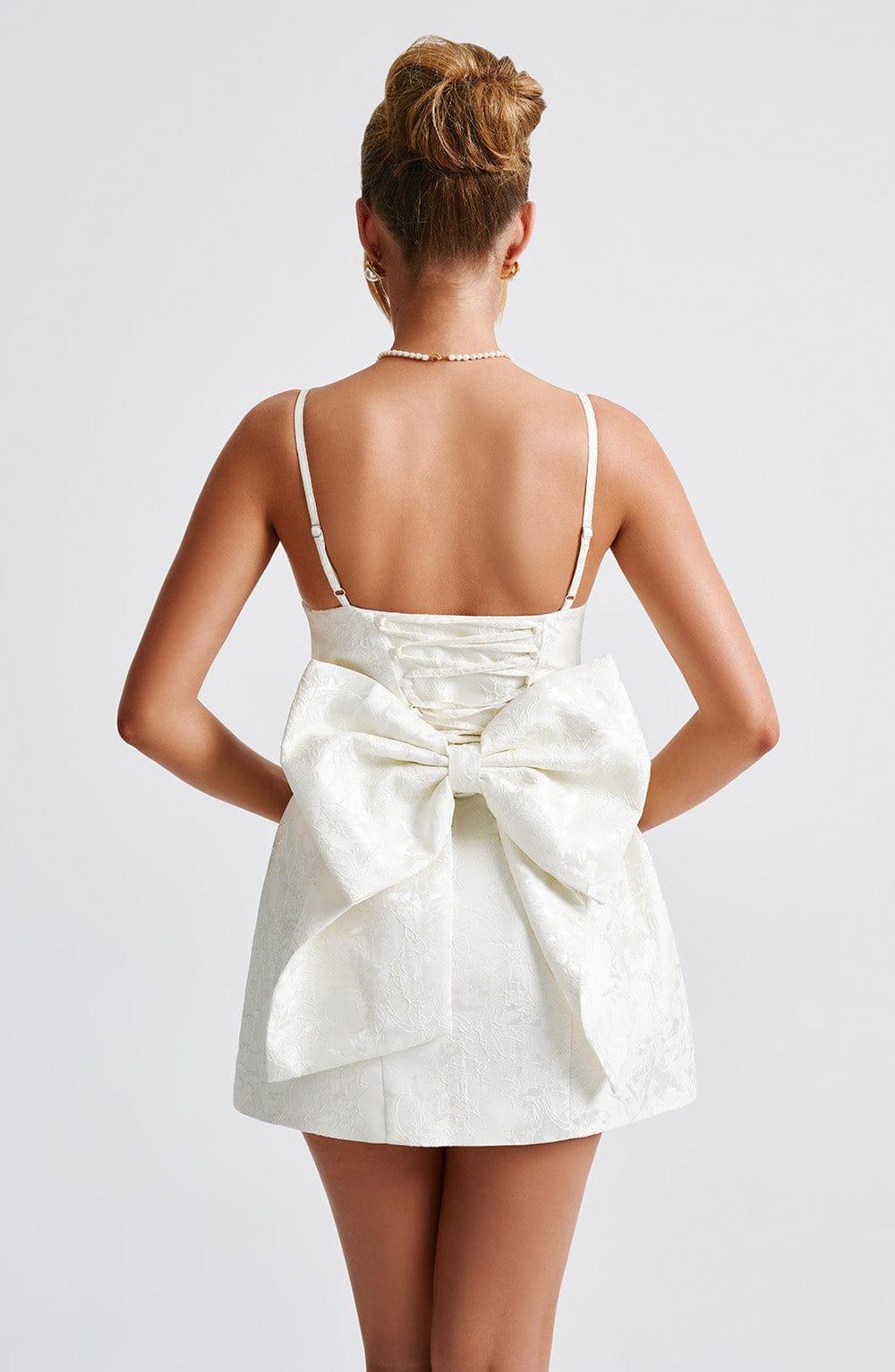 Zoella Mini Dress - Ivory Product Image