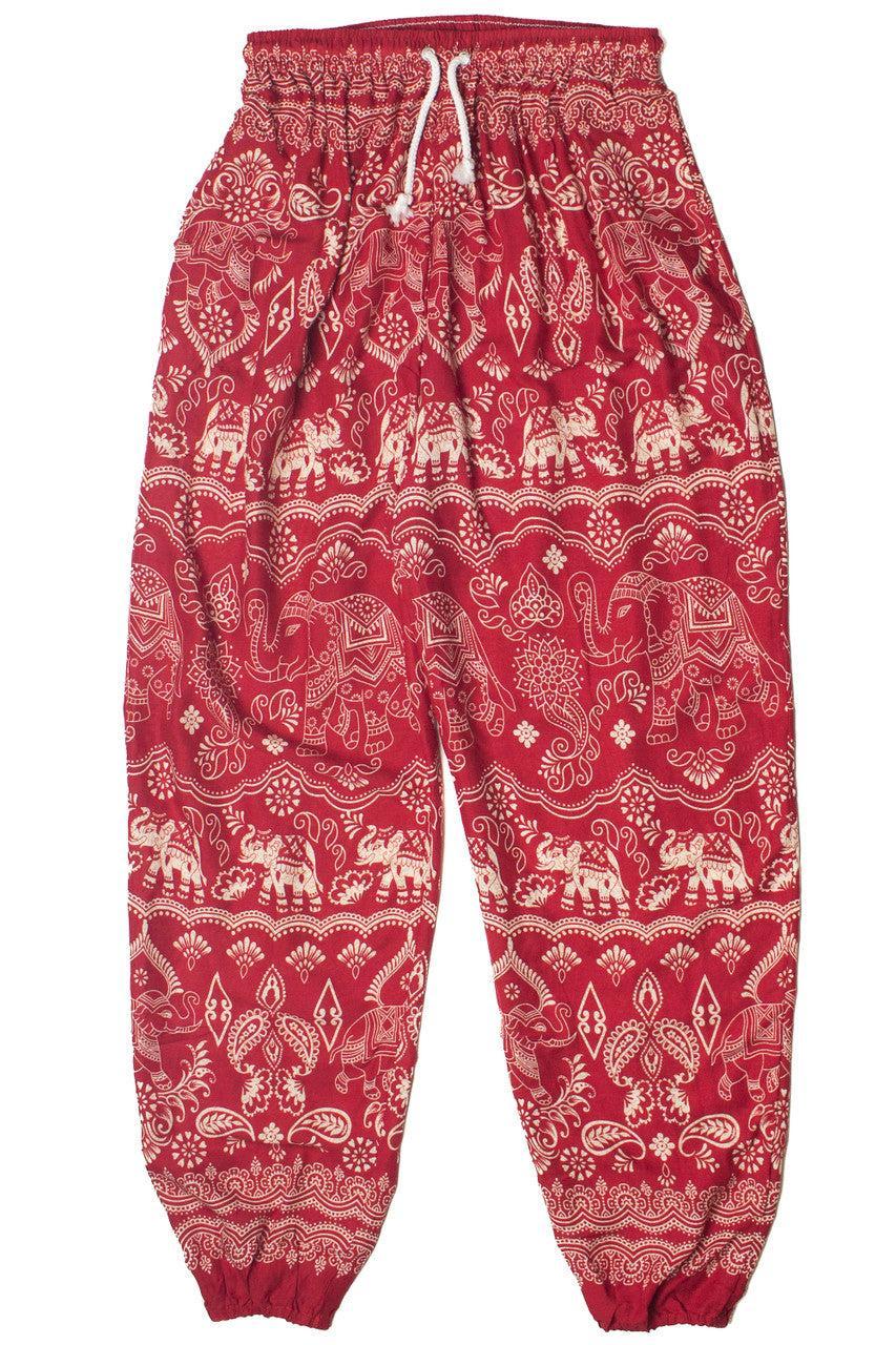 Elephant Drawstring Pants Product Image