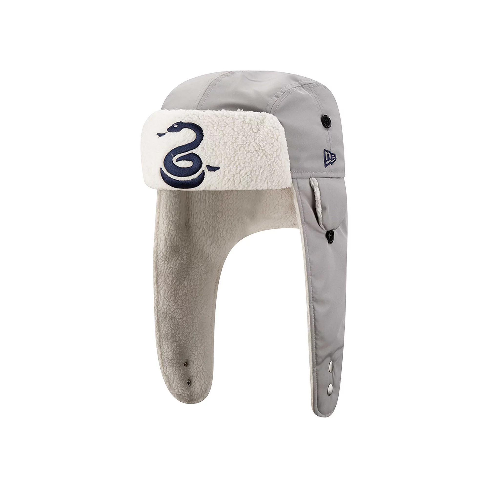 Mens New Era Gray Philadelphia Union Trapper Knit Hat Product Image