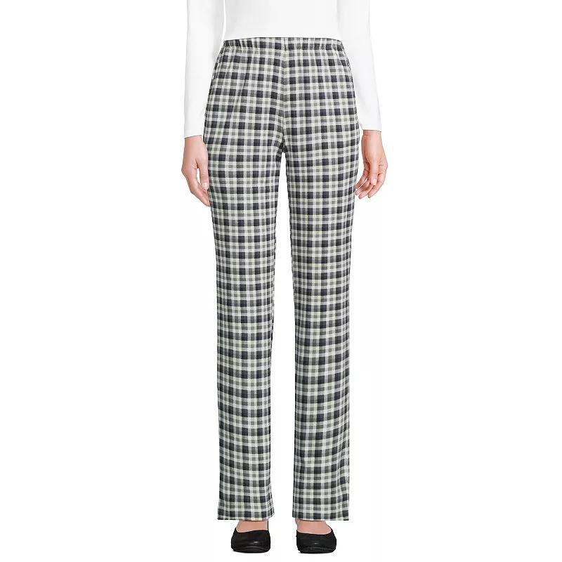Women's Lands' End Sport Knit High Waist Pants, Size: XL, Red Desert Product Image