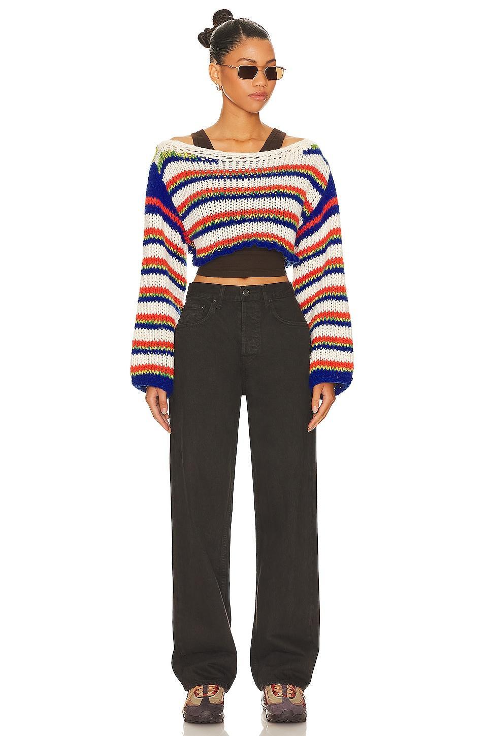 Stefanie Crop Sweater MORE TO COME Product Image