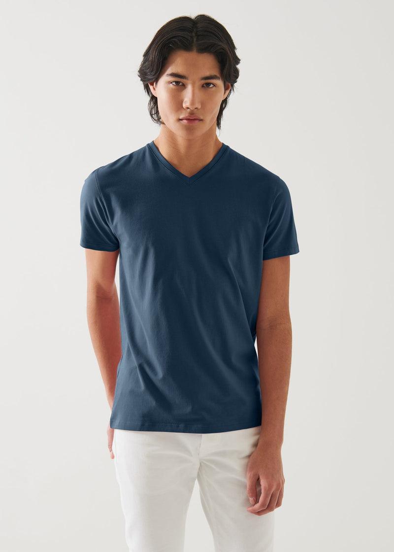 Patrick Assaraf Iconic V-Neck T-Shirt Product Image