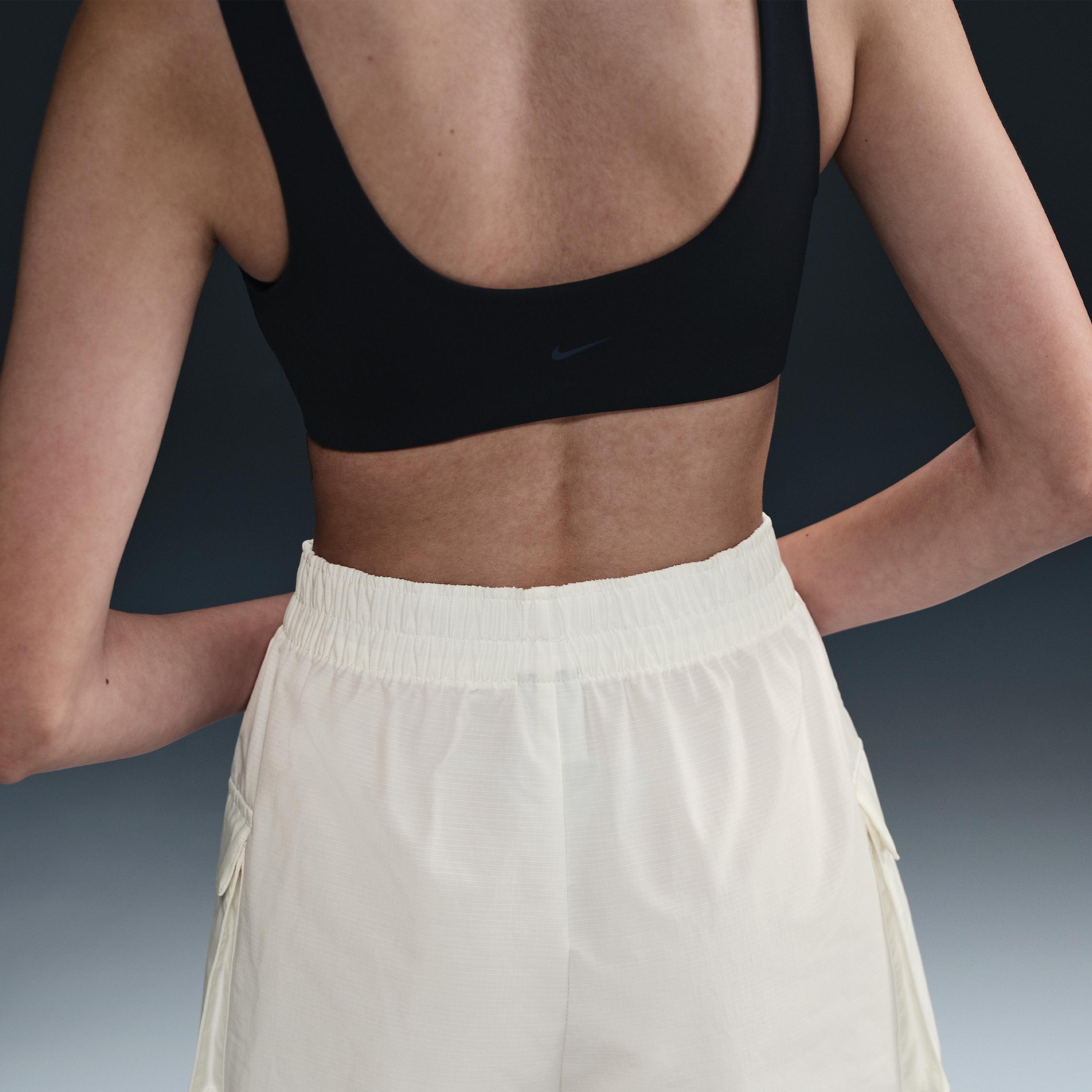 Women's Nike Sportswear Essential Woven High-Waisted 5" Cargo Shorts Product Image