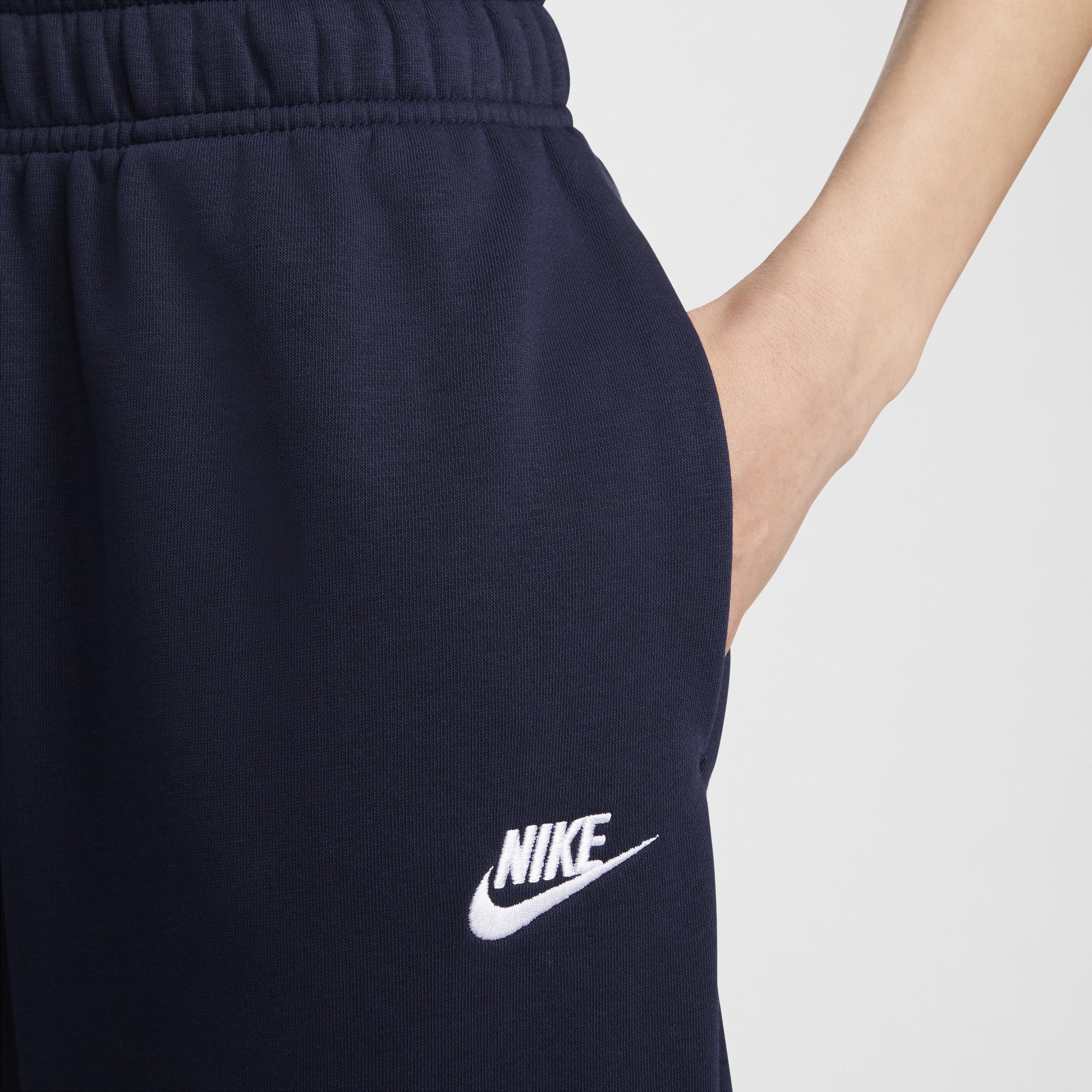 Women's Nike Sportswear Oversized Club Fleece Sweatpants, Size: XXL, Blue Product Image