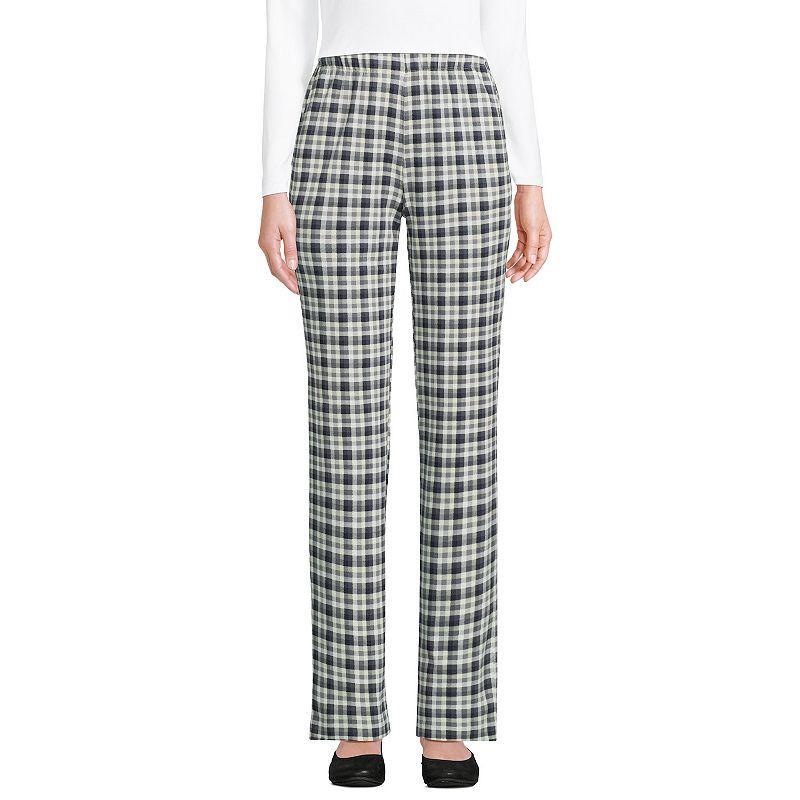 Women's Lands' End Sport Knit High Waist Pants, Size: XL, Red Desert Product Image