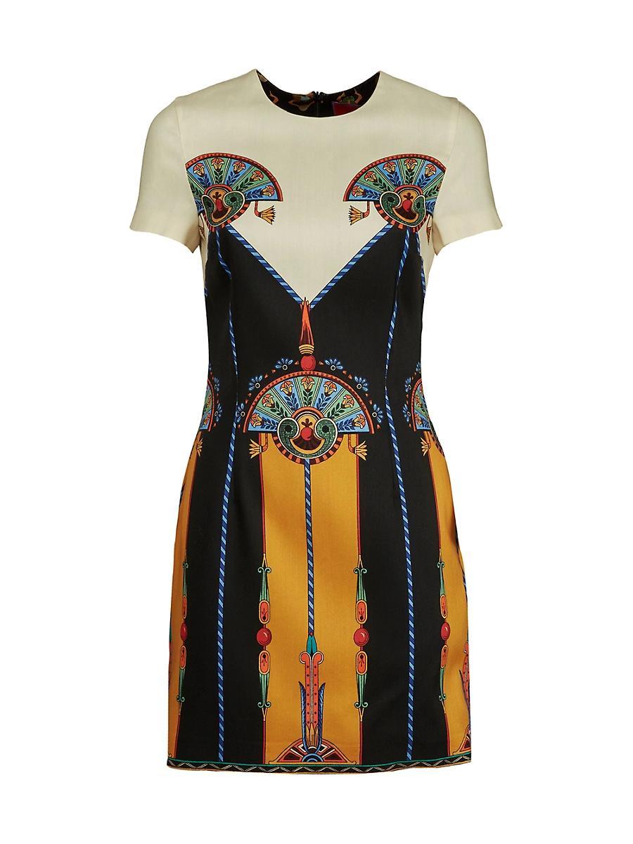 Womens Tgif Short Sleeves Dress Product Image