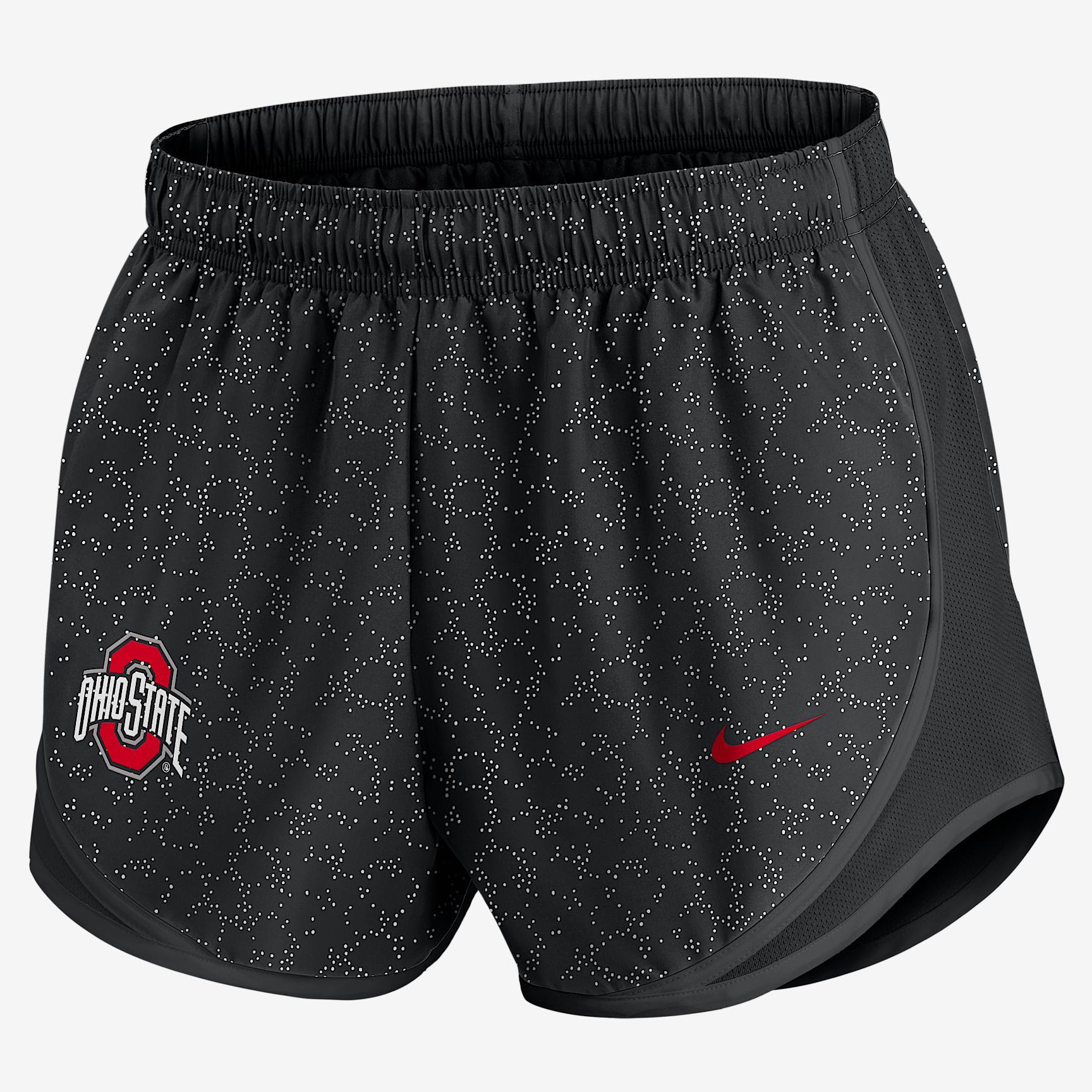 Ohio State Pattern Tempo Nike Women's College Dri-FIT Shorts Product Image